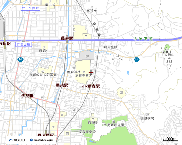 深草総合庁舎 京都府京都市伏見区深草向畑町 市庁舎 グルコミ